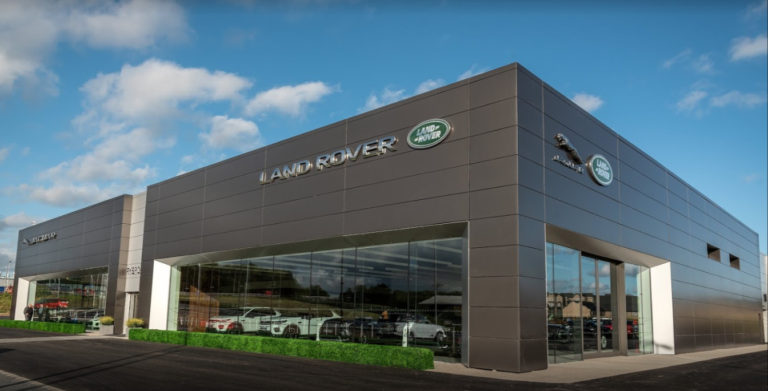 Jaguar Land Rover dealership in Huddersfield